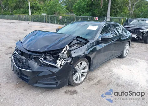 2021 Acura Tlx Technology Package из США, поврежденный, VIN 19UUB5F40MA009933